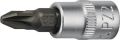 Socket bit 1/4 inch PZD PZD 2 length 32 mm