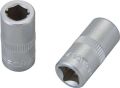 Adapter Square drive 1/4 inch hexagon drive 1/4 inch length 25 mm