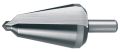 Conical sheet metal bit drill range 16-30.5 mm HSS overall length 76 mm cutting