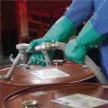 Chemical protective gloves AlphaTec Sol-Vex 37-675 size 10 green EN 388, EN 374,