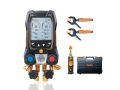 testo 557s Smart Vacuum Kit - Smart digital manifold with wireless vacuum and cl