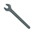 Single open-end spanner 894 width across flats 38 mm length 299 mm black