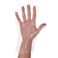 Disposable glove size 10 transparent polyethylene category I 