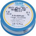 Solder wire ISO-Core® EL 1 mm 250 g S-Sn60Pb40 FELDER