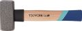 Club hammer head weight 2000 g hickory handle protection sleeve