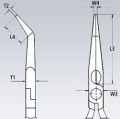 Snipe Nose Side Cutting Pliers 