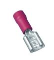 Blade receptacle 0.5 - 1.5 mm² 6.3 x 0.8 mm red 100 pc./box