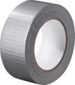 Fabric tape silver length 50 m width 48 mm roll 