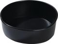 Gipsbecher H.85mm D.135mm zyl.Gum.schwarz