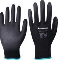 Handschuhe Blackstar NPU Gr.7 (M) schwarz Nyl.mitPU EN 388 Kat.II