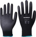 Handschuhe Blackstar NPU Gr.8 (L) schwarz Nyl.mitPU EN 388 Kat.II  