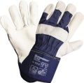 Gloves Elbe size 10 blue full-grain cowhide EN 388 category II PROMAT