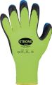 Handschuhe Forster Gr.9 neon-gelb/blau PES m.Latex EN 388,EN 511 Kat.II
