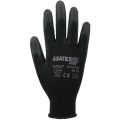Handschuhe Gr.9 schwarz Nyl.mitPUR EN 388 Kat.II