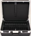 Hard-shell tool case 24.5 l ABS plastic aluminium frame