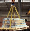 Lifting sling EN 1492-1 length 2 m violet Load cap. single 1000 kg DOLEZYCH