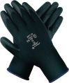 Cold-resistant glove size 10 black terry loop w.PVC foamed HPT EN 388, EN 511 ca