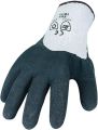 Cold-resistant glove size XL (10) black/grey PES / CO w. natural latex EN 388, E
