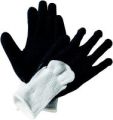 Cold-resistant glove size XXL (11) black/grey PES / CO w. natural latex EN 388,