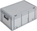 Kunststoffkoffer grau 600x400x293mm
