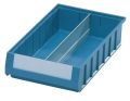 Längsteiler f.Regalkasten L600xH 90mm Stahlbl.grau 10St./Btl.