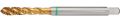 Maschinengewindebohrer DIN371 C Univ.M5x0,8mm HSS-Co TiN 6H