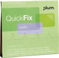 Pflasterstrips QuickFix elastisch 45 St./Refill PLUM
