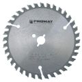 Precision circular saw blade external dm 160 mm no. of teeth 36 WZ bore 20 mm cu