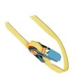 Lashing strap EN 12195-2 length 6 m width 25 mm with ratchet LC U 700 daN