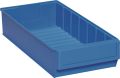 Regalkasten L400xB183xH81mm blau PP 
