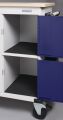 Mobile workbench PLUS 7 drawers 30 kg load cap. 2 side doors WxHxD: 1042x459x817