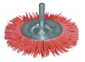 Rundbürste Ø 75 mm Nylon Körnung 80 10 mm 4500 min-¹ 