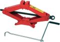 Scissors car lifter load capacity 1500 kg lift 260 mm overall height 100 mm end