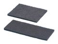 Non-woven abrasive fabric strips L229xB152mm fine 280 brown 
