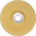 Schruppscheibe Green Corps D125xS3mmKörnung 80 gekr.INOX Bohr.22,23mm 3M