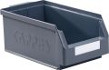 Sichtlagerkasten L350xB200xH150mm PE grau