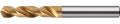 Spiralbohrer DIN 1897 Typ UNI D.3,4mm Spiral-L.20mm HSS-Co TiN ext.kurz