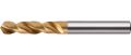 Spiralbohrer DIN 1897 Typ UNI D.6,6mm Spiral-L.31mm HSS-Co TiN ext.kurz