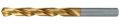 Spiralbohrer DIN 338 Typ N D.2,7mm Spiral-L.33mm HSS profilgeschl. TiN kurz
