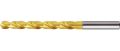 Spiralbohrer DIN 338 Typ UNI D.3,3mm Spiral-L.36mm HSS-Co TiN kurz
