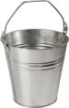 bucket 12.5 l sheet steel, galvanised silver dm 300 mm height 300 mm