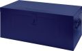 Sheet steel case 690x360x310mm w.handles lockable sheet steel blue PROMAT
