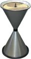 Standascher D405xH770mm anthrazit Stahlbl.TKG