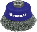 Topfbürste D.80mm M14 Drahtstärke 0,3mm VA-Draht 8500min-¹