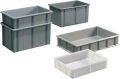 Transportstapelbehälter eck.19,0l PE grau L503xB340xH142mm