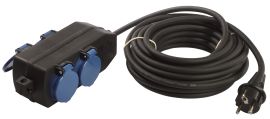 4-fach-Verteilersteckdose mit 10m, IP44