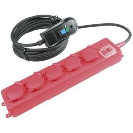 5- fach- Verteilersteckdose 250 V