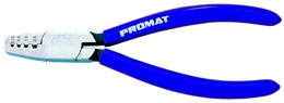 Aderendhülsenzange DIN ISO 5743 L.180mm 0,25-16,0 mm² pol.Ku.-Überzug PROMAT