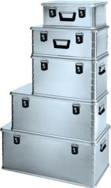 Aluminiumbox Mini L600xB400xH240mm 42l m.Klappverschluss ZARGES