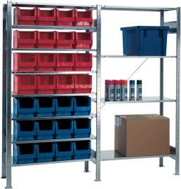 Anbauregal H2000xB1000xT400mm 8 Böden verz